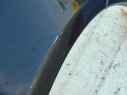 MERCEDES W168 1.7 01r BŁOTNIK PRZÓD PRZEDNI LEWY