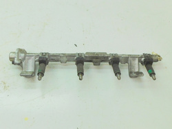  FORD FOCUS Mk2 1.6B 06r LISTWA WTRYSKOWA WTRYSKIWACZE KOMPLET 98MF-BB