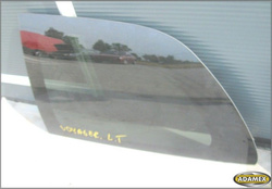 DODGE CARAVAN II  99 - SZYBA LEWA KAROSERYJNA