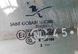 SAAB 9-3 93 II 2.2 TID 125KM 03r SZYBA DRZWI PRAWY TYŁ 