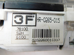 HONDA HRV HR-V I 1.6 2000r LICZNIK ZEGARY PRĘDKOŚCIOMIERZ HR-0265-015