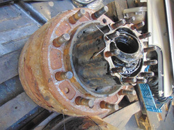 VOLVO FH12 380 97r PIASTA BĘBEN PRAWY TYŁ