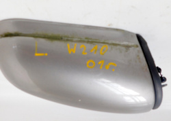 MERCEDES W210 LIFT SEDAN 2.2 CDI 01r LUSTERKO LEWE KOMPLETNE SREBRNE 