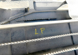 MB ACTROS MP4 12r EURO 5 OSŁONA PŁYTA BOCZNA SILNIKA LEWY PRZÓD 