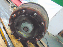 VOLVO FH12 380 97r ZWROTNICA PIASTA LEWY PRZÓD