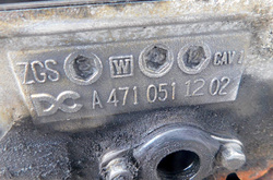 MB ACTROS MP4 12r EURO 5 OM471 LA GŁOWICA KOMPLETNA