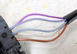VW PASSAT B5 1.9 TDI 00r LUSTERKO PRAWE 5 PIN KOMPLETNE CZARNE PRZEDLIFT 
