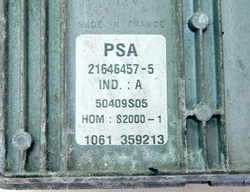 CITROEN XSARA PICASSO 1.8 01r KOMPUTER STEROWNIK SILNIKA 9644486780