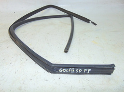 VW GOLF II 5D USZCZELKA DRZWI SZYBY PRAWY PRZÓD 