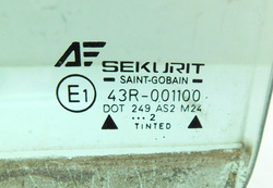 VW SHARAN I LIFT 1.9 TDI 02r SZYBA DRZWI LEWY TYŁ