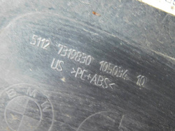 BMW X6 F16 M50d 15r ŚLIZG ZDERZAKA PRAWY TYŁ 