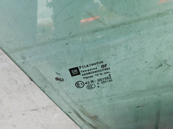 OPEL ZAFIRA B 2007r SZYBA DRZWI PRAWY PRZÓD