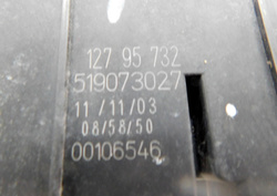 SAAB 9-3 93 II 2.2 TID 125KM 03r SKRZYNKA BEZPIECZNIKÓW 12795732