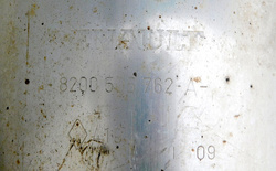 RENAULT KANGOO II 1.5 D 08r TŁUMIK WYDECH KOŃCOWY