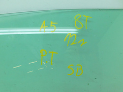 AUDI A5 8T SPORTBACK 12r SZYBA DRZWI PRAWY TYŁ 