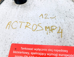 MB ACTROS MP4 12r EURO 5 ZBIORNIK PALIWA 480L 120/70/60 A9604707502