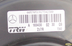 MERCEDES B-klasa W245 1.7B 05r - SERWO HAMULCOWE