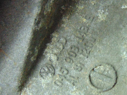 SKODA FABIA I 1.4TDI 06r ŁAPA MOCOWANIE ALTERNATOR