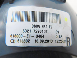 BMW 4 F32 2014r PRZEDLIFT LAMPA PRAWY TYŁ Z KLAPY USA 7296102