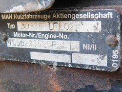 MAN LE 10.225 L2000 02r SILNIK KOMPLETNY 225KM D0836 LFL01