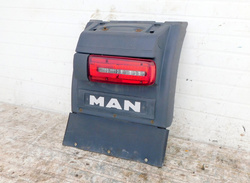 MAN TGX LIFT 2018r 460KM EURO 6 LAMPA BŁOTNIK PRAWY TYŁ