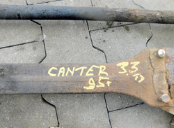 MITSUBISHI CANTER 3.3 TD 95r BELKA ZAWIESZENIE OŚ ZWROTNICE PRZÓD 