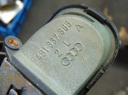 AUDI A6 C5 2.8 98r KLAMKA DRZWI TYŁ LEWY