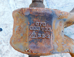 MB ACTROS MP3 MP2 SIERŻANT DRĄŻEK REAKCYJNY 2 OSI 