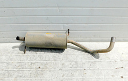 SKODA FABIA I 1.4 00r WYDECH TŁUMIK KOŃCOWY PUSZKA UKŁAD WYDECHOWY 