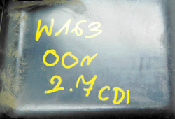 MERCEDES ML W163 2.7 CDI 00r KLAPKA MECHANIZM WLEWU PALIWA A1636300167