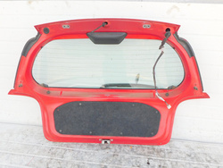 TOYOTA YARIS I 99r 1.0 KLAPA BAGAŻNIKA TYŁ CZERWONA 