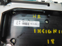 OPEL INSIGNIA A 1.8 09r PANEL KLIMATYZACJI RADIO