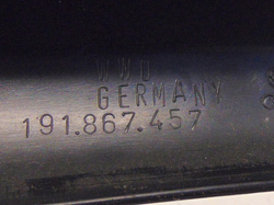 VW GOLF II Mk2 90r 5d OSŁONA SŁUPKA LEWY PRZÓD