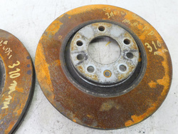 OPEL ZAFIRA B 1.9CDTI 08r TARCZE HAMULCOWE PRZÓD PARA 305mm