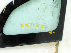 RENAULT KOLEOS I 2.0D 09  SZYBA KAROSERYJNA LEWY TYŁ