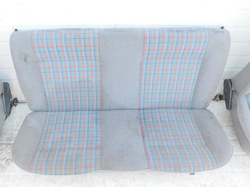 VW GOLF II MK2 83-92r 3D FOTELE KANAPA KOMPLET FOTELI