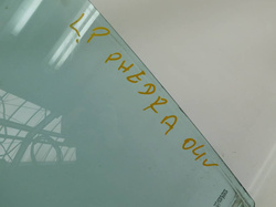 LANCIA PHEDRA 2004r SZYBA DRZWI LEWY PRZÓD