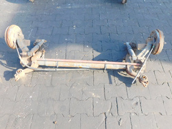 PEUGEOT 206 1.4 2001r BELKA ZAWIESZENIA TYŁ BĘBNY 