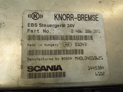 SCANIA R 124 380KM 01r STEROWNIK 0486106021 KNORR