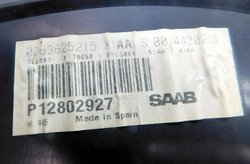 SAAB 9-3 93 II 2.2 TID 125KM 03r LICZNIK ZEGARY 12802927