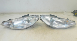 PEUGEOT 206 SW 1.4 HDI 99r LAMPY REFLEKTORY PRZÓD PARA LEWY + PRAWY