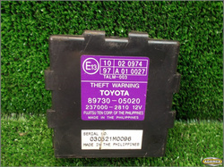 TOYOTA AVENSIS T25 04r MODUŁ STEROWNIK 89730-05020