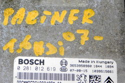 CITROEN BERLINGO PARTNER I 1.6 HDI KOMPUTER STEROWNIK SILNIKA 9663943980 