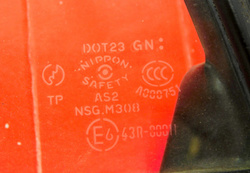 MAZDA 6 GG/GY 2.0B 141KM 05r SZYBA KAROSERYJNA LEWY TYŁ