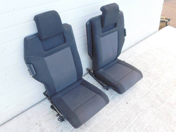 OPEL ZAFIRA B 1.9 08r FOTELE TYLNE 3 RZĄD  