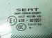 SEAT EXEO 11r SZYBA TYŁ PRAWY SEDAN TRÓJKĄT