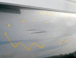 TOYOTA COROLLA E12 2.0 DRZWI LEWY TYŁ KOMBI LAKIER 1C3