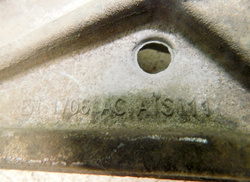 SKODA OCTAVIA II RS 2.0 TSI 2005r WSPORNIK WAHACZA LEWY PRZÓD 