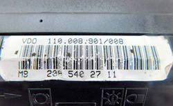 MERCEDES CLK W208 98r LICZNIK PRĘDKOŚCIOMIERZ ZEGARY 2085402711