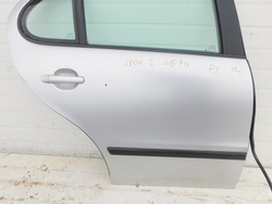 SEAT LEON I 1.9 TDI 04r DRZWI PRAWY TYŁ HB 5D SREBRNE L57N